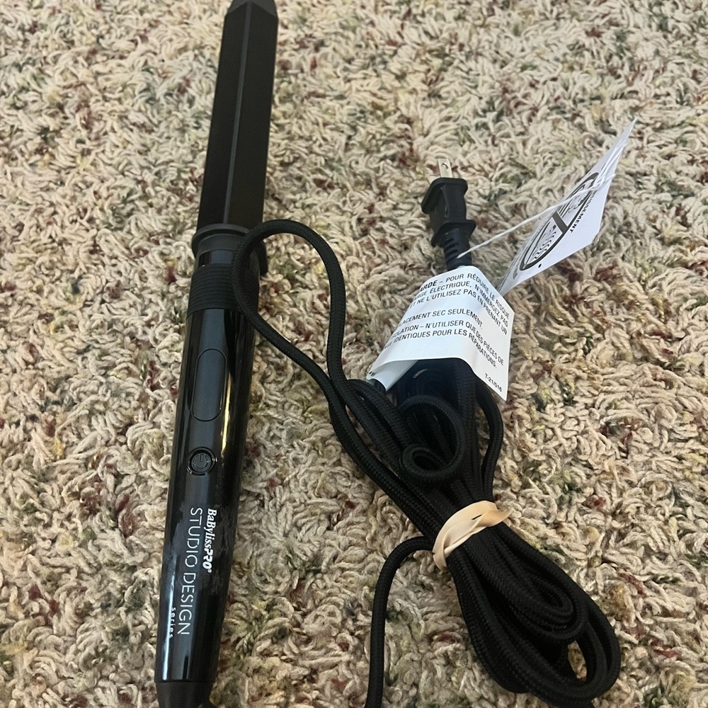 BaBylissPRO Studio Design crimpcurl curling iron
